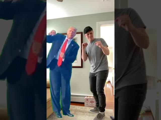 Doing the Trump shuffle