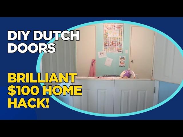 How to Make DIY Dutch Doors for Under $100