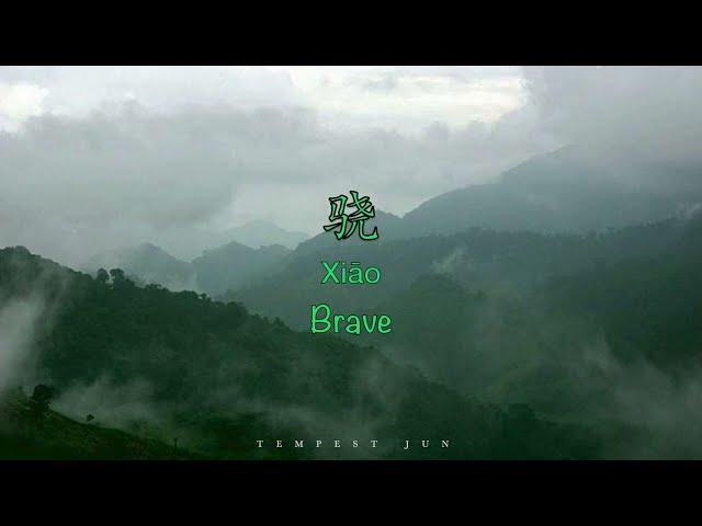 骁 Brave/ Rivers and Lakes [抖音歌曲] - Chinese, Pinyin & English Translation 歌词英文翻译