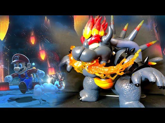 Super Mario 3d world bowser's fury (CUSTOM!!) world of nintendo toys