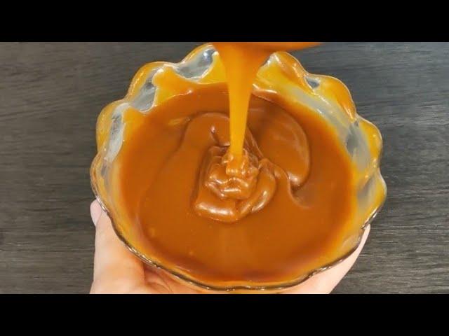 Cea mai buna, rapida si deliciosa reteta de sos caramel cu doar 2 ingrediente | Reteta foarte usoara