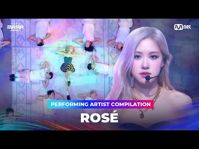 [#2024MAMA] Performing Artist Compilation | #ROSÉ