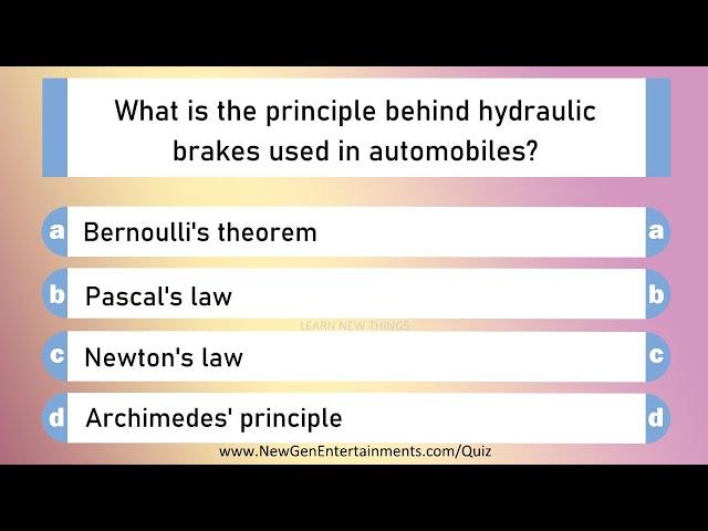 Physics Quiz | 25 Important Questions and Answers | Science GK Quiz | Competitive Exam Preparation