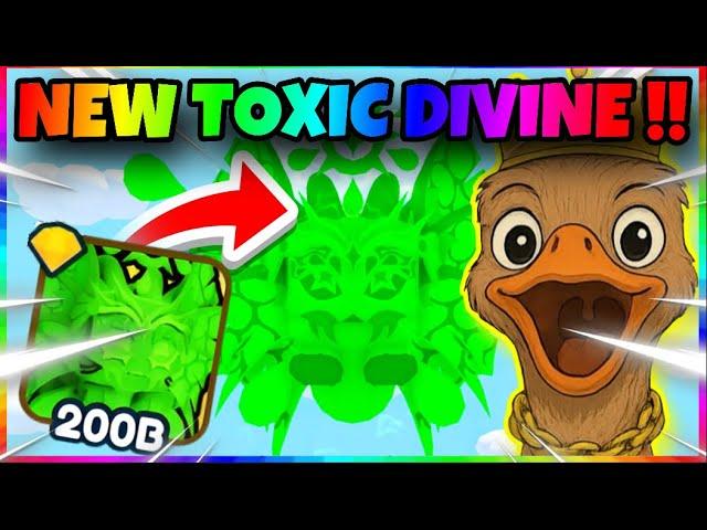 ️ I HATCHED THE NEW *TOXIC* DIVINE PET in REBIRTH CHAMPIONS ULTIMATE (ROBLOX)
