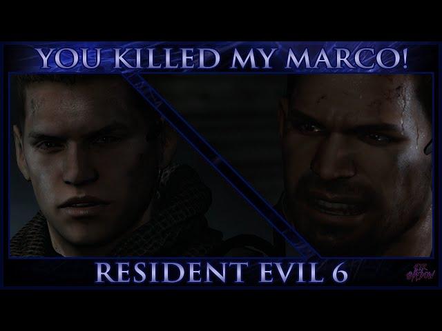 RE6 - Chris Redfield & Piers Nivans - YOU KILLED MY MARCO!