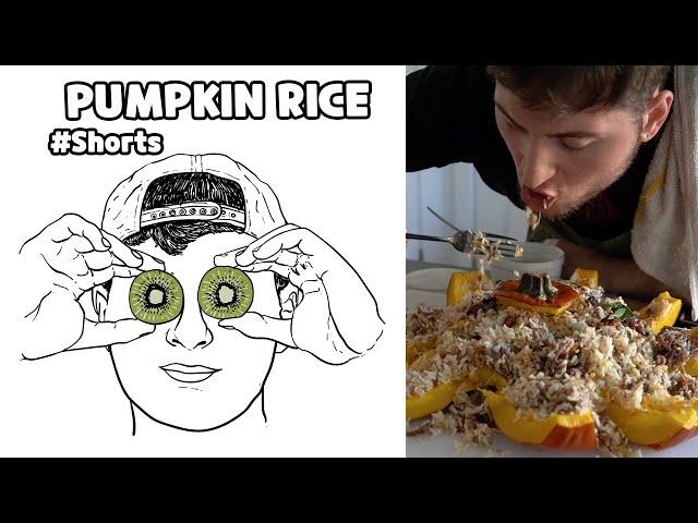 Pumpkin Rice! #shorts