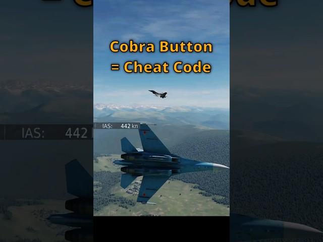 F-16 Defeated by SU-27 "Cobra Button" #dcs #simulation