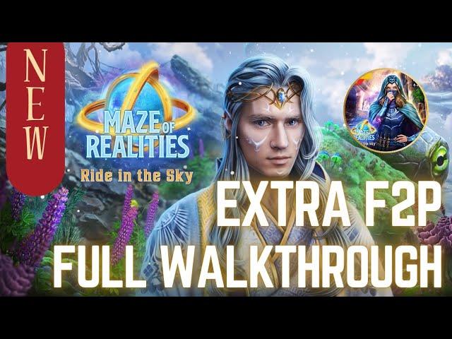 Maze of Realities 3: Ride in the Sky Extra f2p Full Walkthrough