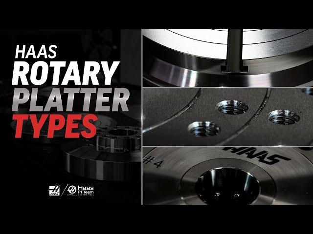 Haas Rotary Platter Types PLUS the HRT160, TRT160, HRT210, and TRT210 Haas Automation