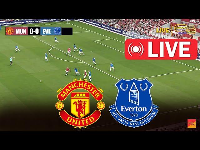 [LIVE] Manchester United vs Everton Villa  - Live Video Game simulation PES 21