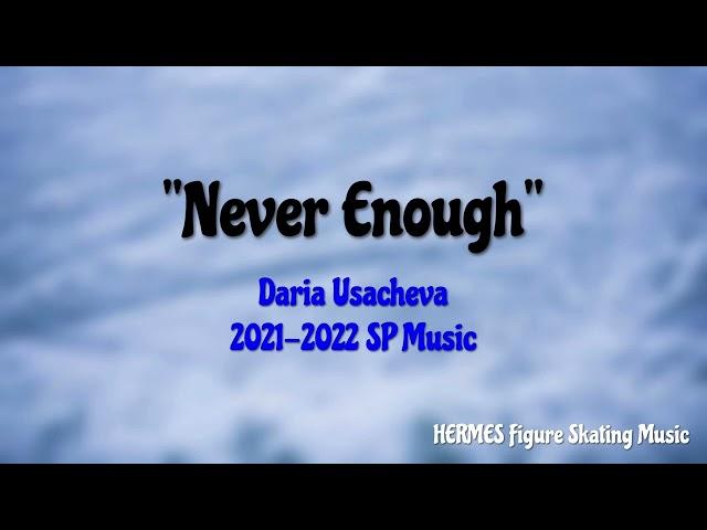 Daria Usacheva 2021-2022 SP Music