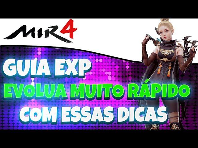 MIR4 - Guia Evolução Rápida Level 50 ao 110