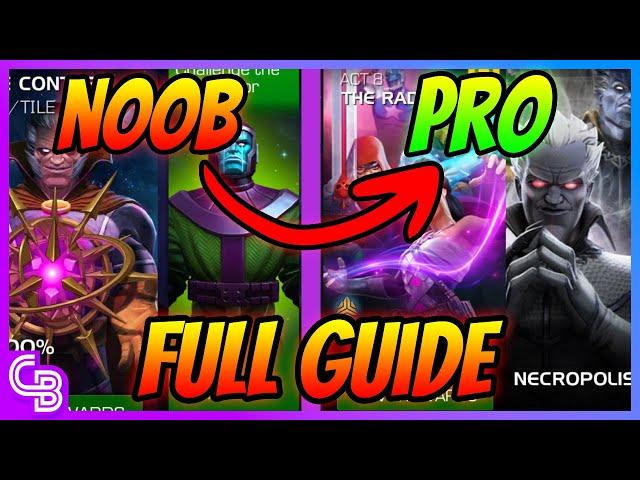 COMPLETE GAME GUIDE MCOC 2024 | Noob to Pro | Marvel Contest of Champions