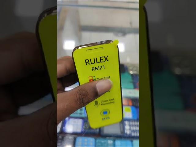 Rulex RM21 Mobile Dual Sim 1000 Mah Battery New Intact ||