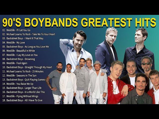 MLTR.Westlife.Backstreet Boys.Boyzone.NSYNC  90's Boyband Greatest Hits Of Full Album