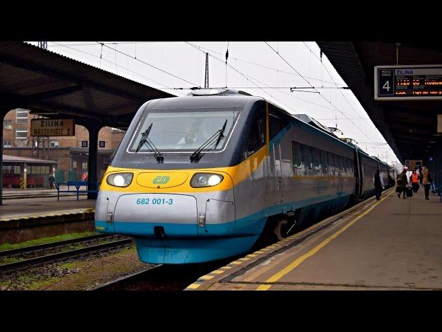 SC 241 PENDOLINO KOŠIČAN (Praha - Košice) v stanici Žilina