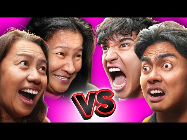 2 MOMS VS 2 SONS | WHO WILL WIN?