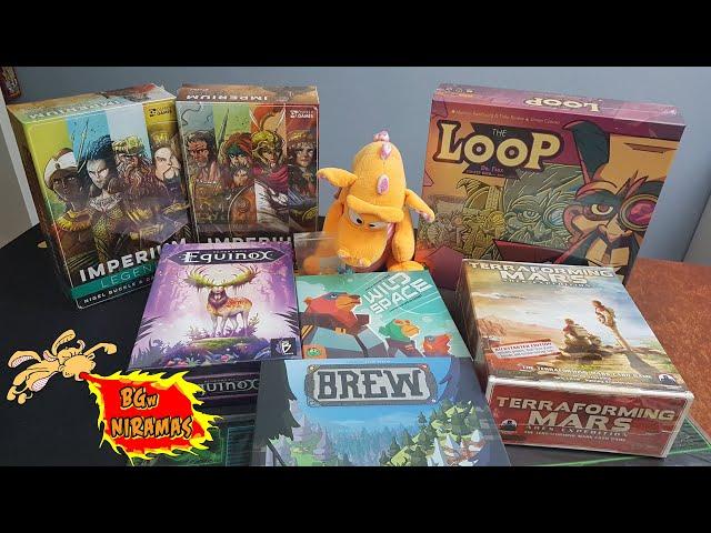 Vacation is over... Let's take a first look at a bunch of new games!