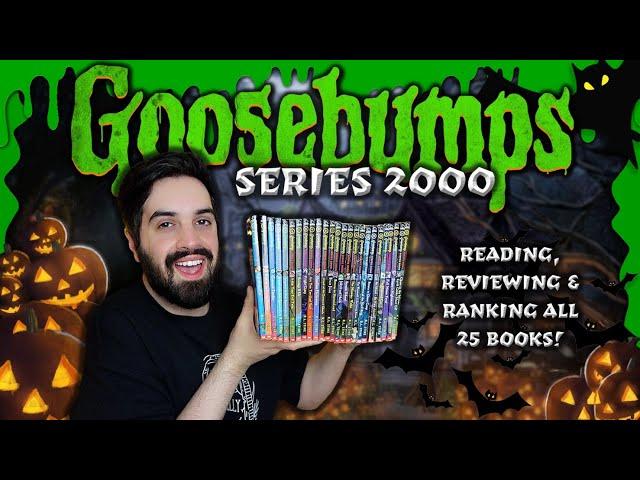 I Read All 25 Goosebumps Series 2000 Books by R. L. Stine 