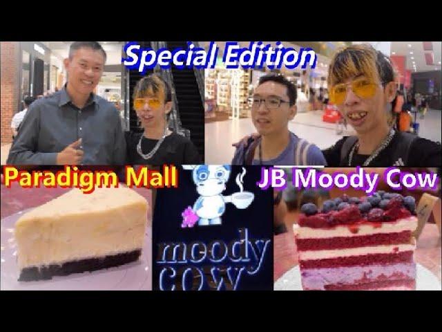 Johor Bahru Tour Visit To Moody Cow Cake Shop At Paradigm Mall Special Edition For Festive Season#回流