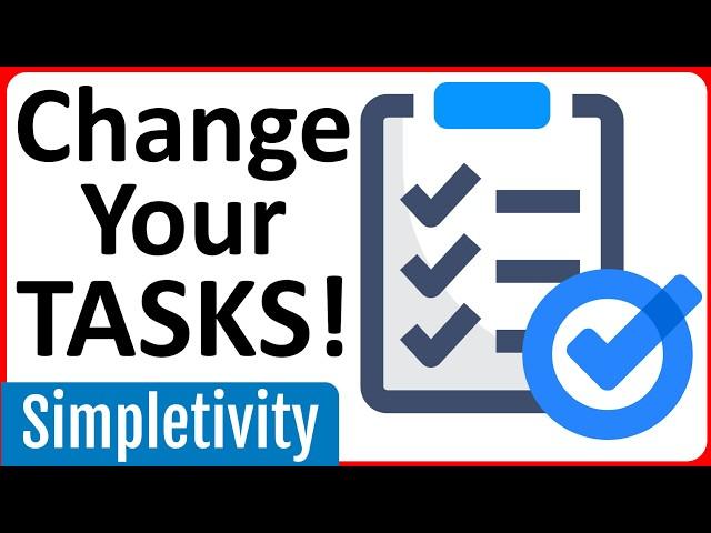 Set Up Google Tasks like this NOW!