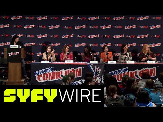 SYFY WIRE's Fangrrls Panel: The Bad Ass Women of Sci-Fi | New York Comic Con 2017 | SYFY WIRE