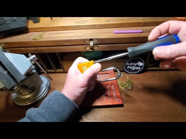 American lock 1100 sent from slothpicker pick and gut