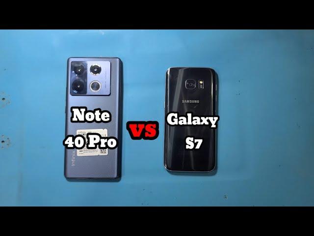 infinix note 40 pro vs galaxy s7 speed test