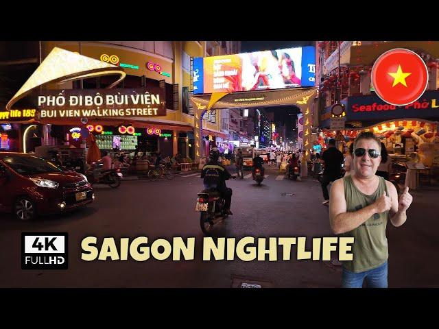 Bui Vien Street - Saigon nightlife HOT SPOT - Walking Street - Ho Chi Minh City