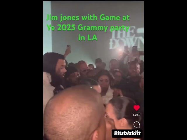 JIM jones with Game at Ye 2025 Grammy   Jimmy outside
