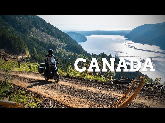 5000 Mile Canadian Motorcycle Road Trip on a Honda CB500X