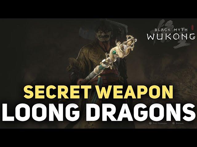 How To Get The Secret Loongwreath Staff Weapon (Loong Dragons) Black Myth Wukong