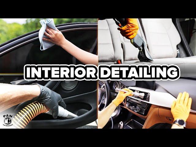 How To Clean A Car Interior From Top To Bottom!