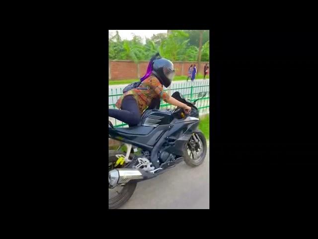 Lady Biker Bangladesh | R15 V3