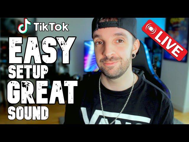 The EASIEST Way to get PROFESSIONAL Audio on TIKTOK Livestreams - Guitar/Instruments/Music/Voice