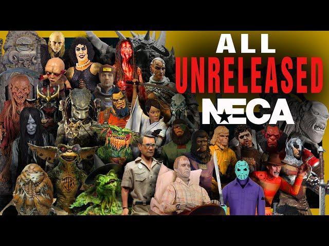 NECA Collection – ALL UNRELEASED FIGURES (Lost but never forgotten toys)