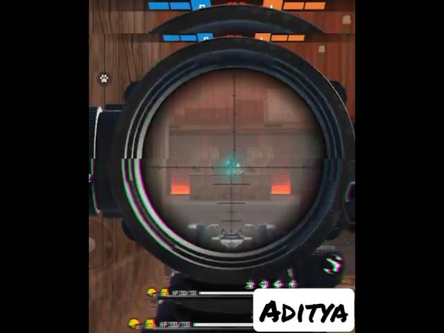 Free Fire Headshot Attitude Status in new way ||#shorts