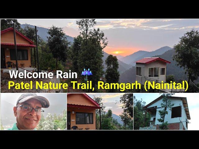 Ramgarh (Nainital): Pre Monsoon showers |  Sunset, Valley & Hill View रामगढ़ नैनीताल में बारिश