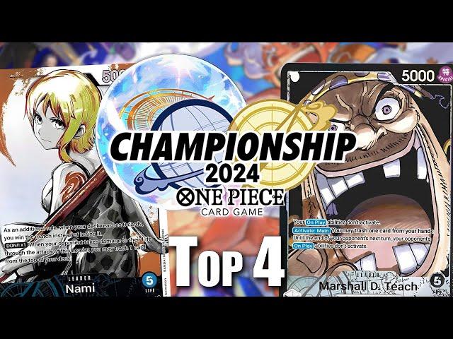 [OP09] OP09 Blackbeard vs. OP03 Nami || Hokkaido Wave 2 Top 4 || One Piece Trading Card Game