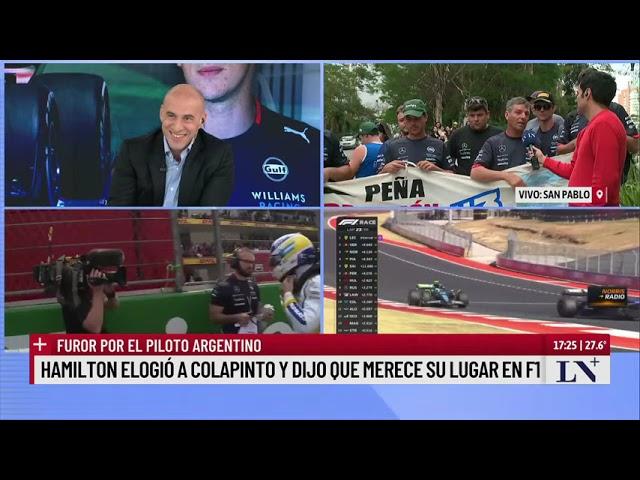 Interlagos, el sexto Gran Premio de Colapinto en la Fórmula 1