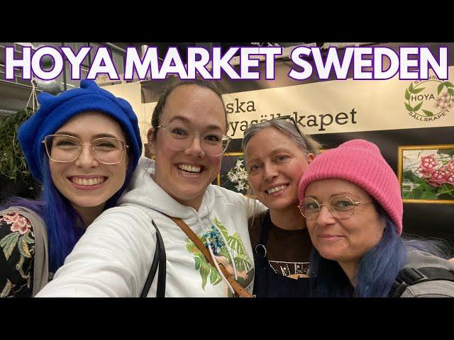 Hoya market Stockholm - Plant trip! | Plant with Roos