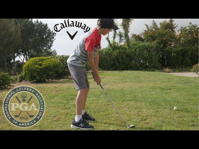 Callaway Junior golf club swings | Panasonic G7