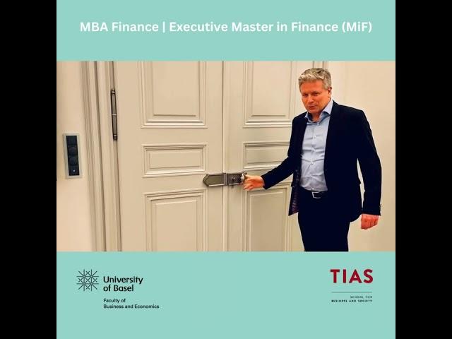 MBA Finance | Executive Master in Finance (MiF)