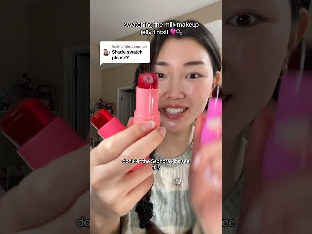 DONT LET THE SEPHORA KIDS SEE THESE JELLY BLUSHES 🫣 #milkmakeup #blush #makeupreview