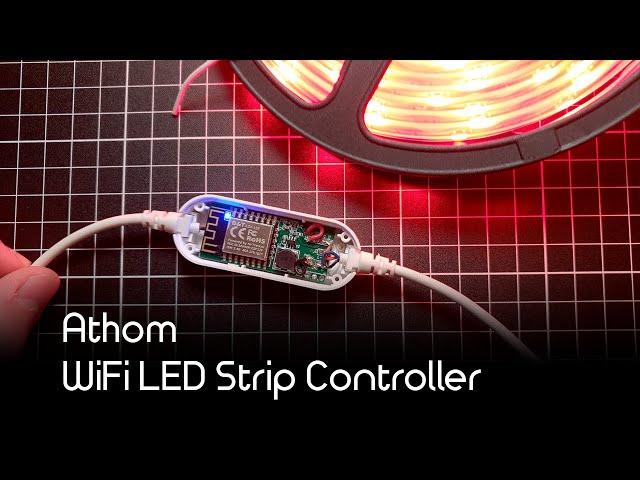 Athom WiFi LED strip controller teardown/test