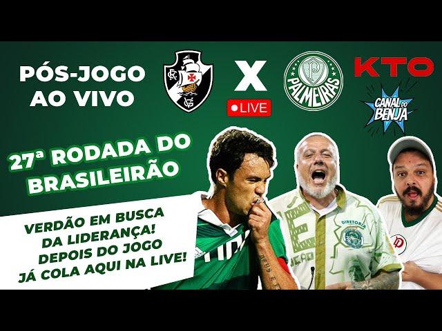  AO VIVO | COLETIVA DO ABEL E PÓS-JOGO VASCO 0 X 1 PALMEIRAS - BRASILEIRÃO 2024