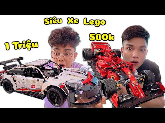 THẮNG TÊ TÊ THỬ THÁCH LẮP SIÊU XE LEGO 500K VỚI 1 TRIỆU CỦA AI VIP NHẤT?