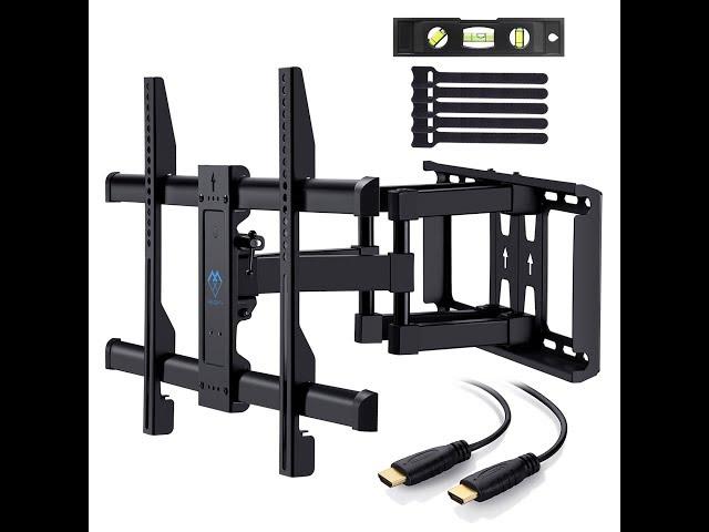 PERLESMITH TV Wall Mount Step by Step Installation, Setup and Review