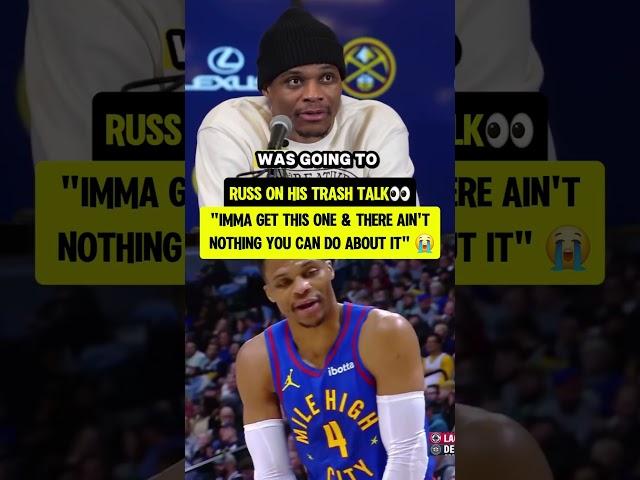 Russ did exactly what he said he would