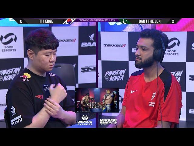 Tekken 8 | Edge (Hwoarang) VS The Jon (King) {PAKISTAN vs KOREA Exhibition Matches}